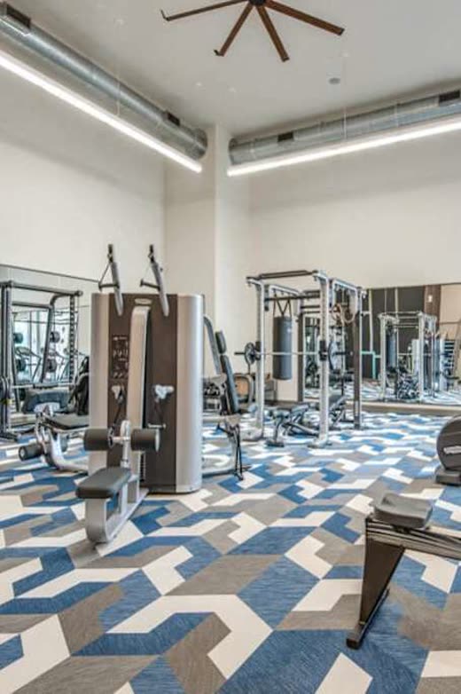 Inwood Station fitness centre, from the listing